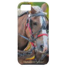 Clydesdale Draught   Horse-lover iPhone 5 Case