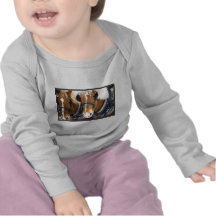 Clydesdale Draught   Horses Baby Shirt