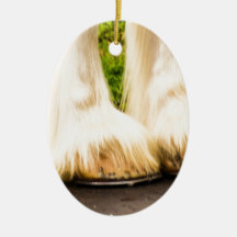 Clydesdale Feet Christmas Tree Ornament