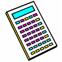 CMYK Calculator Retro Graphic Acrylic Cut Outs
