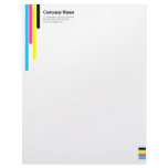 CMYK Colours letterhead