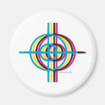 CMYK REFRIGERATOR MAGNET