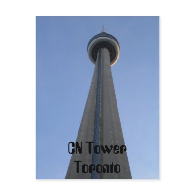 CN Tower Toronto Post Card by SandraTAlexander