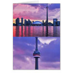 CN Tower : View from Centre Island Toronto Greeting Card