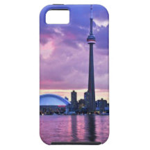 CN Tower : View from Centre Island Toronto iPhone 5 Cover