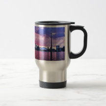 CN Tower : View from Centre Island Toronto Mug