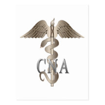 CNA Caduceus Post Card