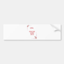 CNA IN IT FOR THE LOVE BUMPER STICKER