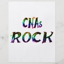 CNAs ROCK COLOR Personalized Flyer