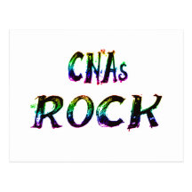 CNAs ROCK COLOR Post Card