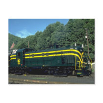 CNJ Alco RS-3 Post Card