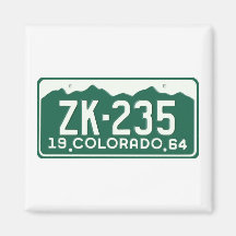 CO64 FRIDGE MAGNET