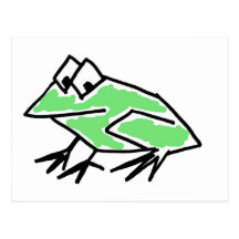 CO- Funky Frog Postcard