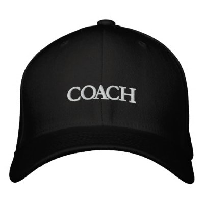 COACH EMBROIDERED BASEBALL CAPS COACH EMBROIDERED BASEBALL CAPS