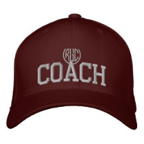 COACH EMBROIDERED BASEBALL CAPS