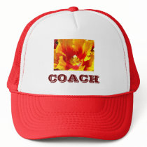 COACH Hats custom Sports Team hats Red