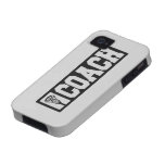 Coach - Lacrosse Coach Case-Mate iPhone 4 Cover