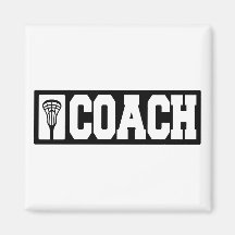 Coach - Lacrosse Coach Refrigerator Magnets