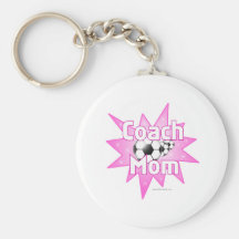 Coach Mom Key Chain