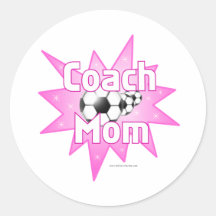 Coach Mom Sticker