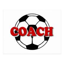 Coach (Soccer Ball) Post Cards