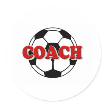 Coach (Soccer Ball) Stickers
