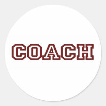 Coach Stickers
