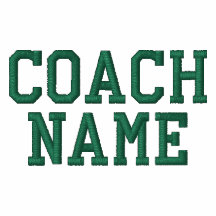 Coach t-shirt - personalize first name
