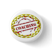 Coaching Small Round Button #1