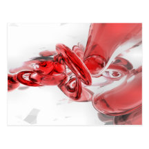 Coagulation Abstract Postcards