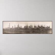 Coal Iron Furnaces, Birmingham, ALYard Long Photo Print