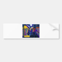 COAL MINING SCENE BUMPER STICKER