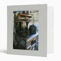 Coal Stove 3 Ring Binder