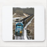 Coal Train in Winter Mousepad