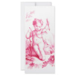 Coalbrookdale porcelain Cupid, painted 1865 rack cards