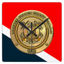 Coast Guard 10.75" Clocks
