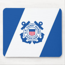Coast Guard Auxiliary Mouse Pad