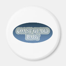 Coast Guard Baby Refrigerator Magnet