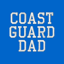 Coast Guard  DAD embroidered shirts