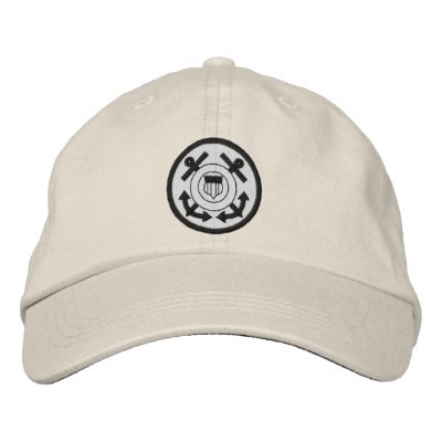Coast Guard Embroidered Hat by pitneybowes