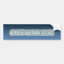 Coast Guard Niece Bumper Stickers