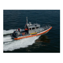 Coast Guard Patrol Postcard