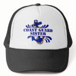 Coast Guard Sister, Anchors Away! Hats