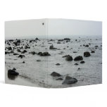 Coast near Tamshui Fishermans Wharf, Taiwan Vinyl Binders