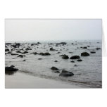 Coast near Tamshui Fishermans Wharf, Taiwan Card