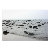 Coast near Tamshui Fishermans Wharf, Taiwan Photo Art