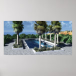 Coastal Oasis: Day - Extreme Print