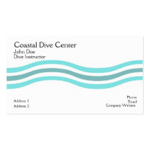 Coastal Waves Business Cards