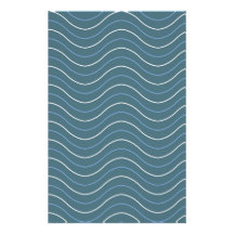 Coastal Waves Custom Stationery