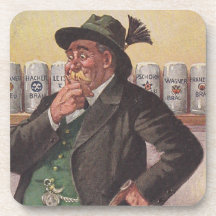 Coasters Antique Lost-art German Beer Choices